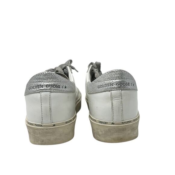 Golden Goose Hi Star Leather Sneakers White Size 40 - Picture 8 of 12
